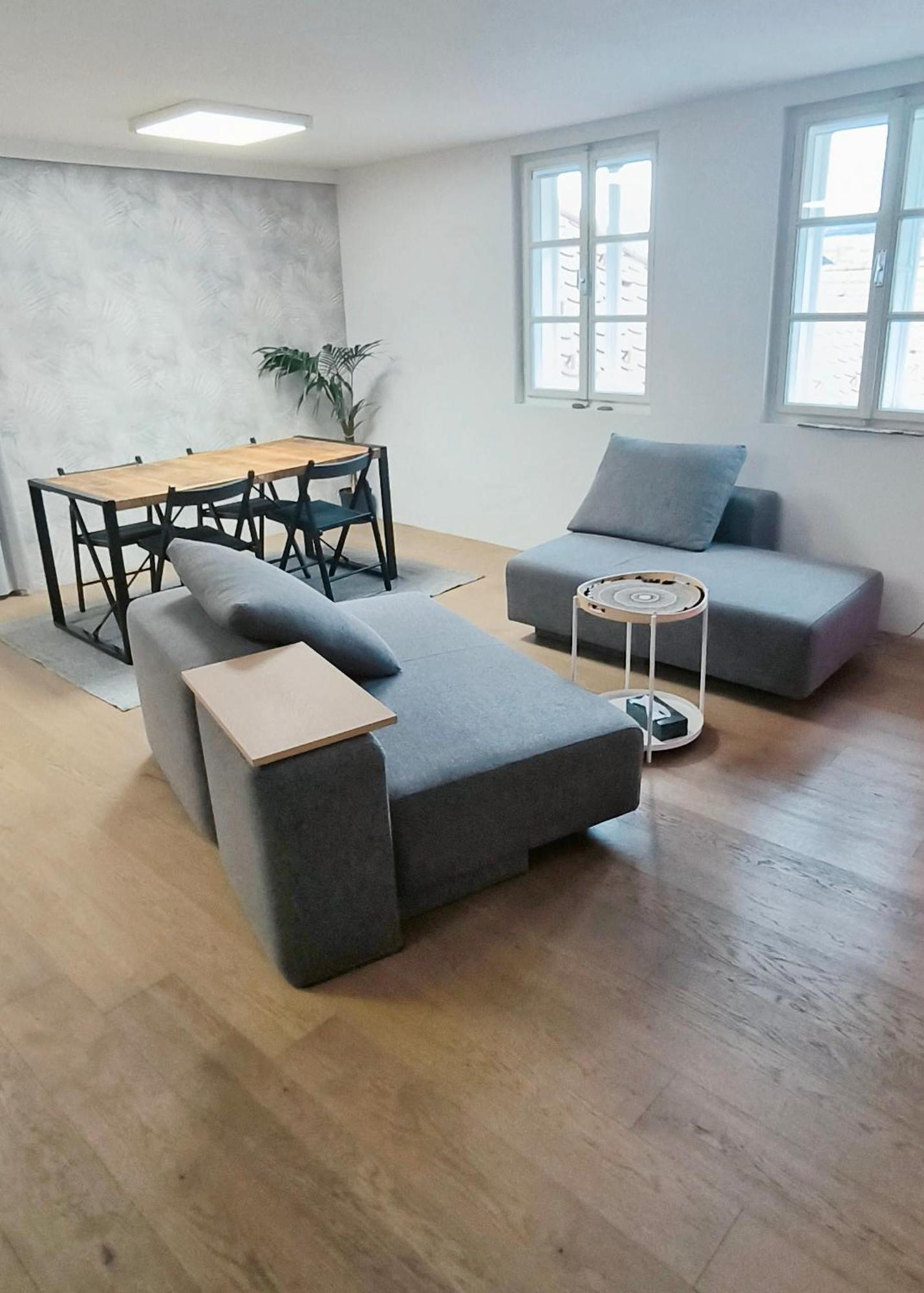 Appartement Penthouse View In Town à Ljubljana Extérieur photo